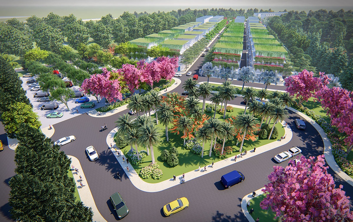 Flamingo Night Street