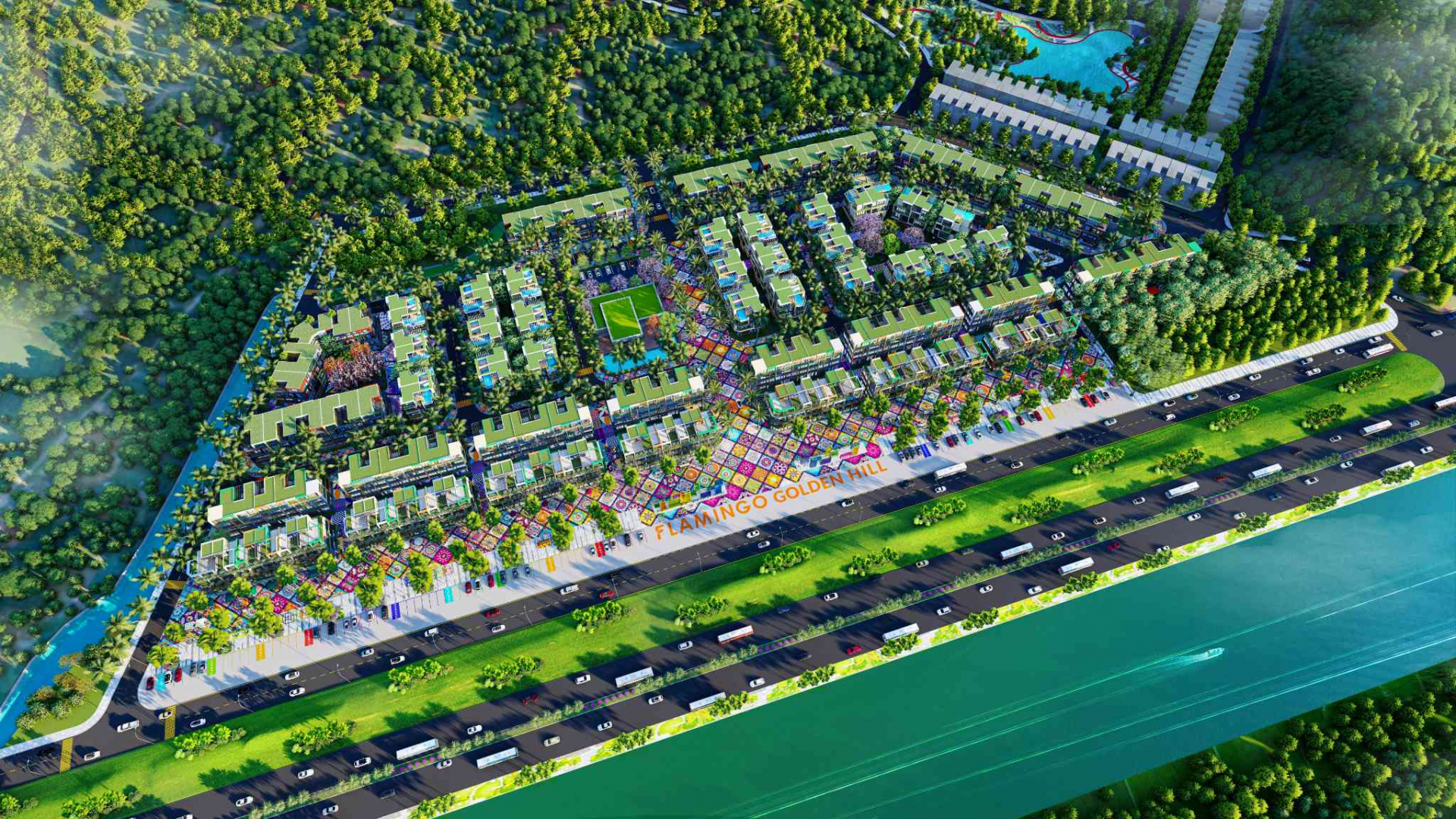 Flamingo Golden Hill